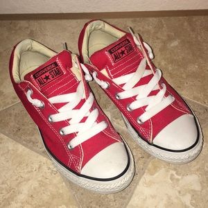 Red converse